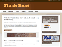 Tablet Screenshot of flashrust.org